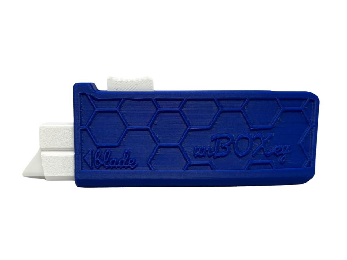 unBOXey™ ORIGINAL - Self-Retracting Box Cutter for Everyday Packages