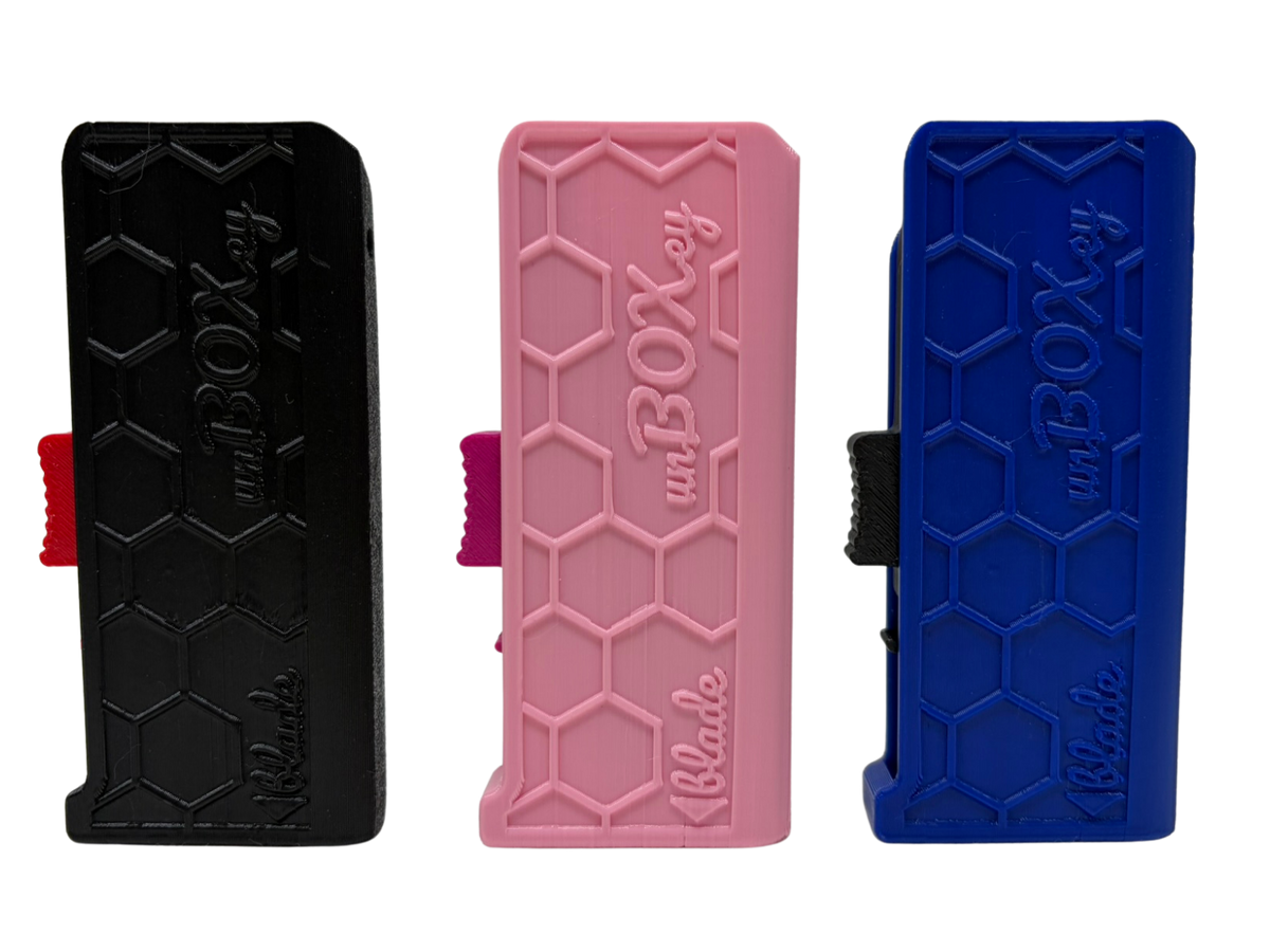 unBOXey™ ORIGINAL - Self-Retracting Box Cutter for Everyday Packages