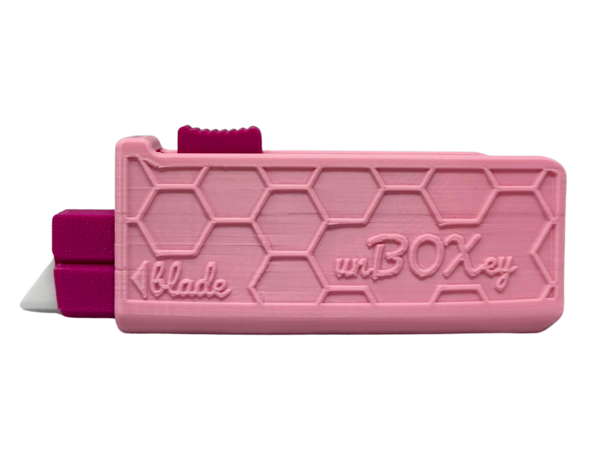 unBOXey™ ORIGINAL - Self-Retracting Box Cutter for Everyday Packages