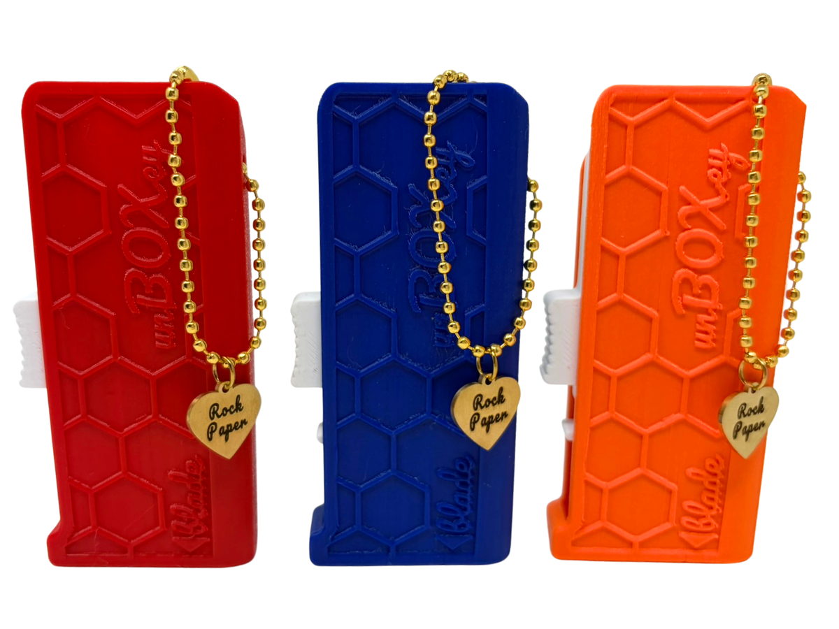 unBOXey™ VOILÀ Experience - Self-Retracting Box Cutter for the Joy of unBOXing