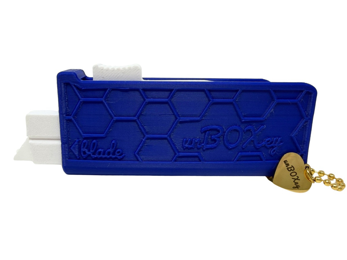 unBOXey™ VOILÀ Experience - Self-Retracting Box Cutter for the Joy of unBOXing